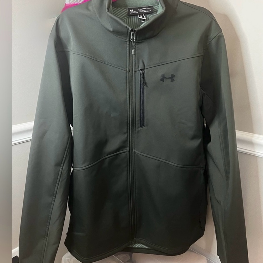 Under Armour ColdGear Infrared Shield Jacket (XXL). Baroque Green (310)